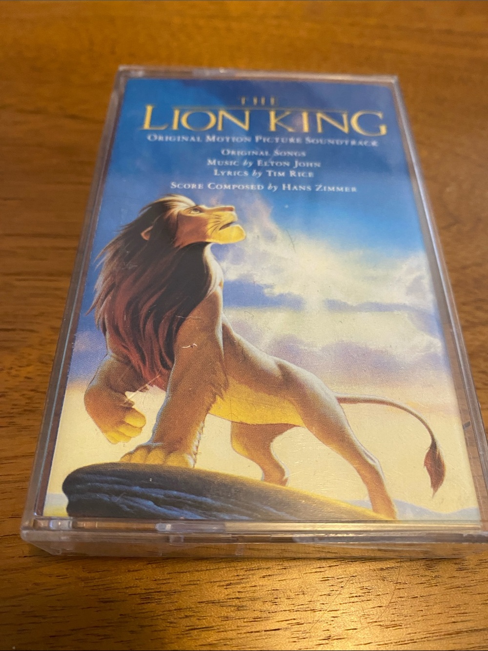 Vintage Lion King Casette